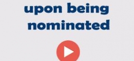 upon being nominated