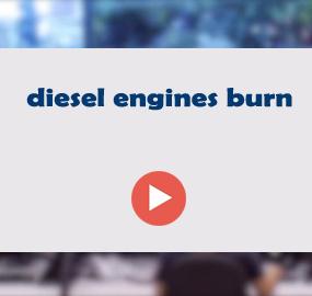 diesel engines burn