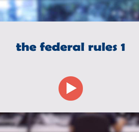 the federal rules 1