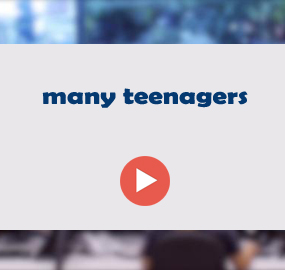many teenagers